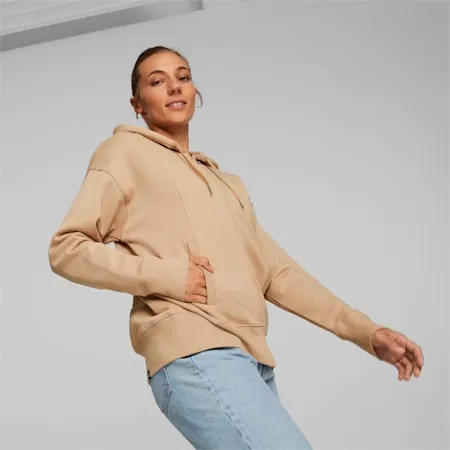 HER Women's Full-Zip Hoodie | Dusty Tan | PUMA Shop All Puma | PUMA 