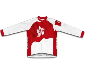 Hong Kong Flag Winter Thermal Cycling Jersey