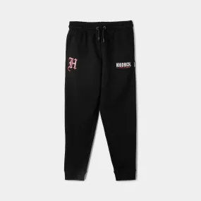 Hoodrich Junior Boys' Eterno Joggers Black / White - Lychee