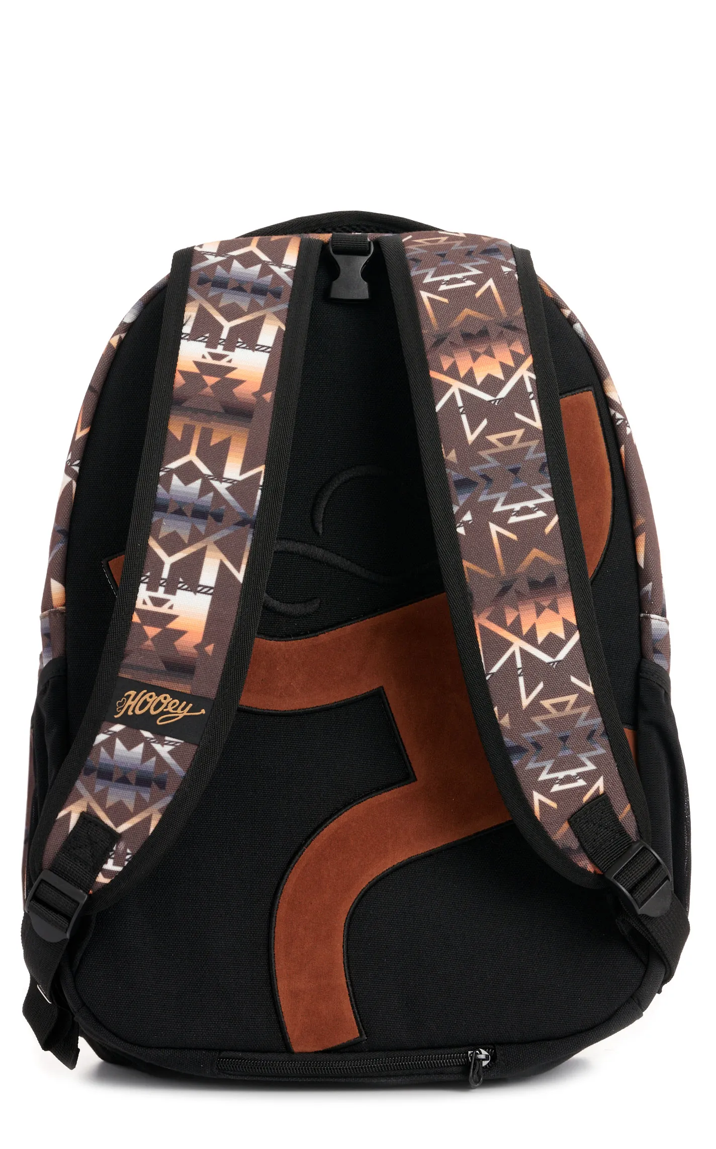 Hooey Recess Dark Chocolate Cream & Tangerine Aztec Backpack