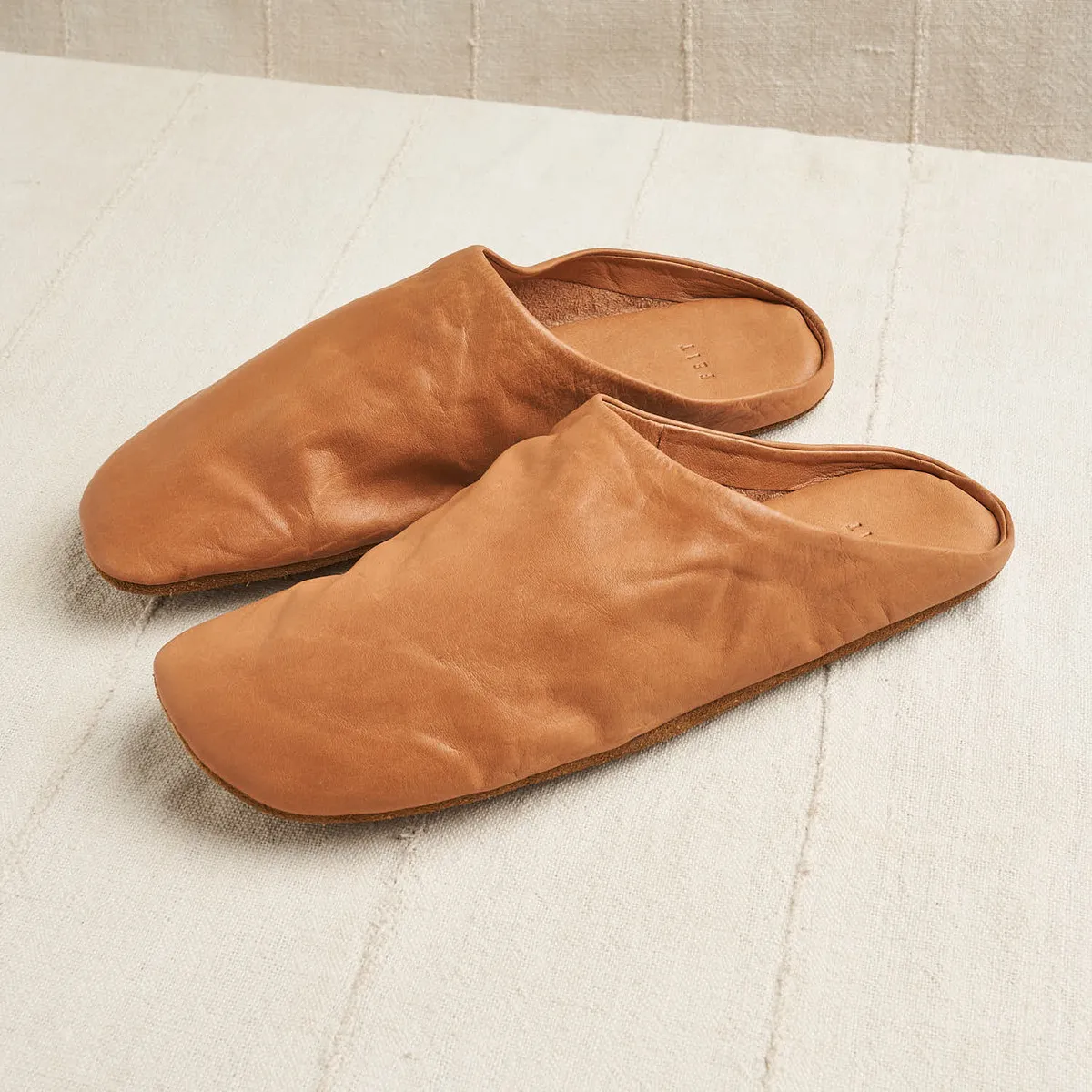 Indoor Slipper Vegetable Tanned Leather