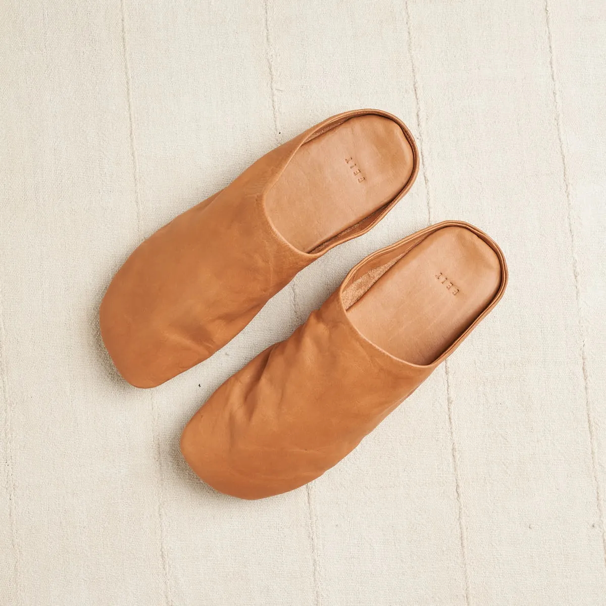 Indoor Slipper Vegetable Tanned Leather