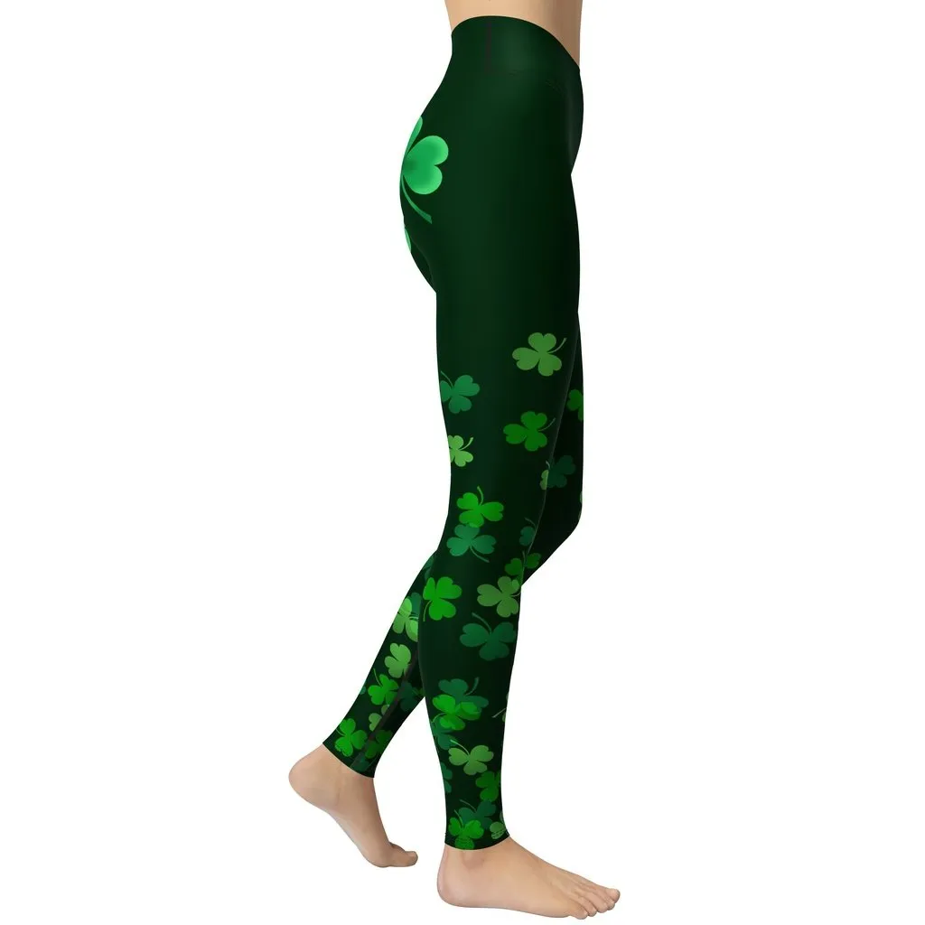 Irish Luck Yoga Leggings