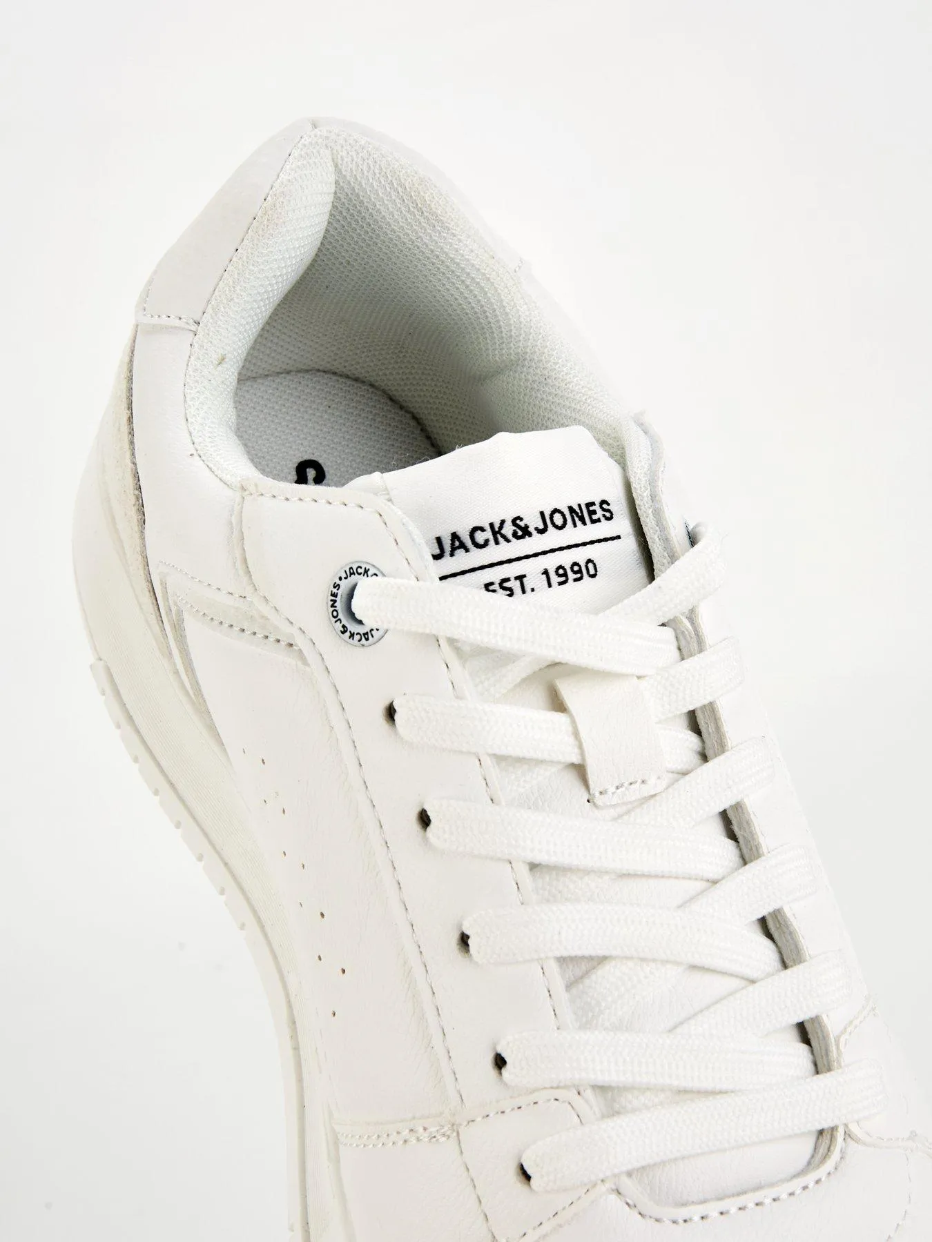 Jack & Jones Jack & Jones Faux Leather Cupsole Trainers