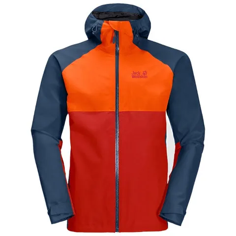 Jack Wolfskin Mount Isa Men's Jacket - Adrenaline Red