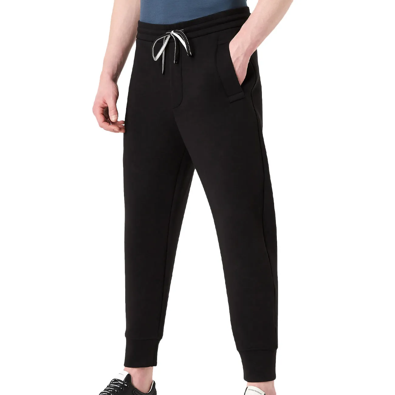 JOGGERS DOUBLE JERSEY Uomo Nero