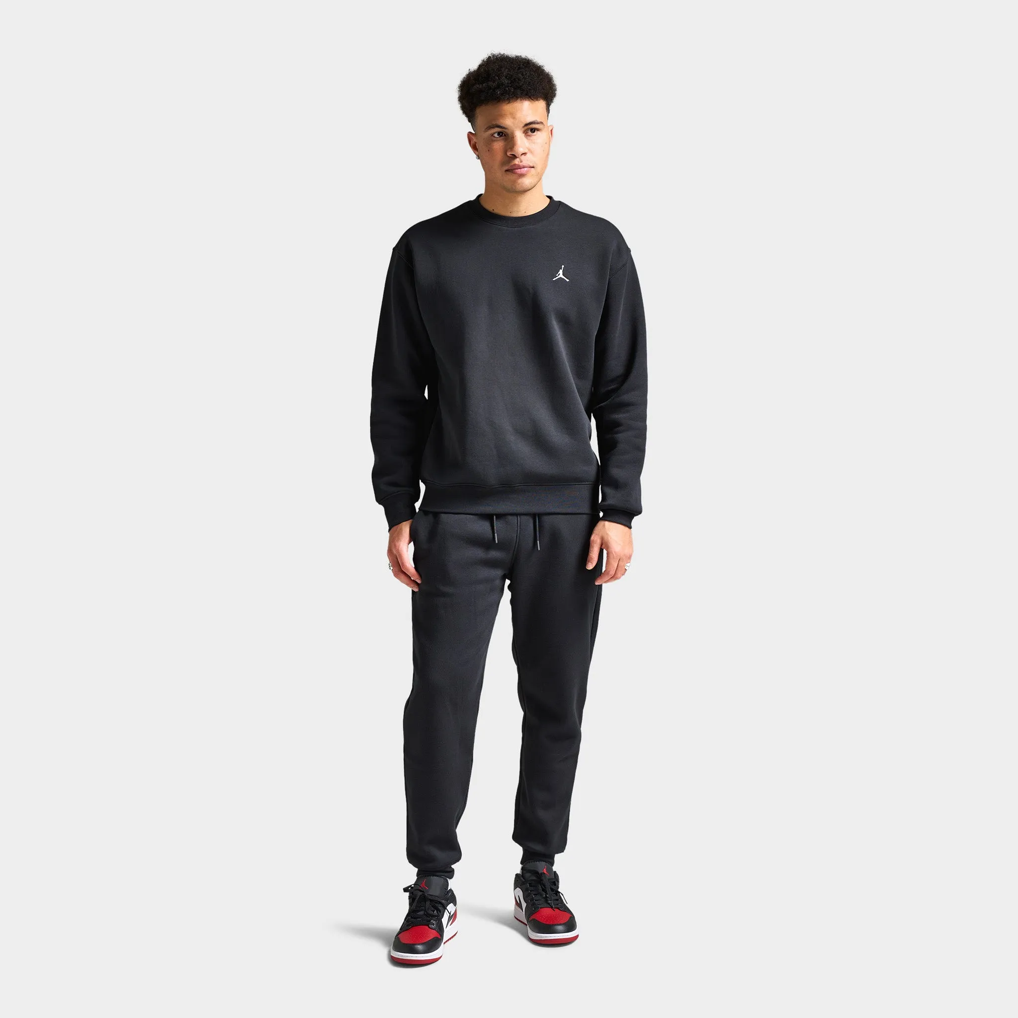 Jordan Brooklyn Fleece Joggers Black / White