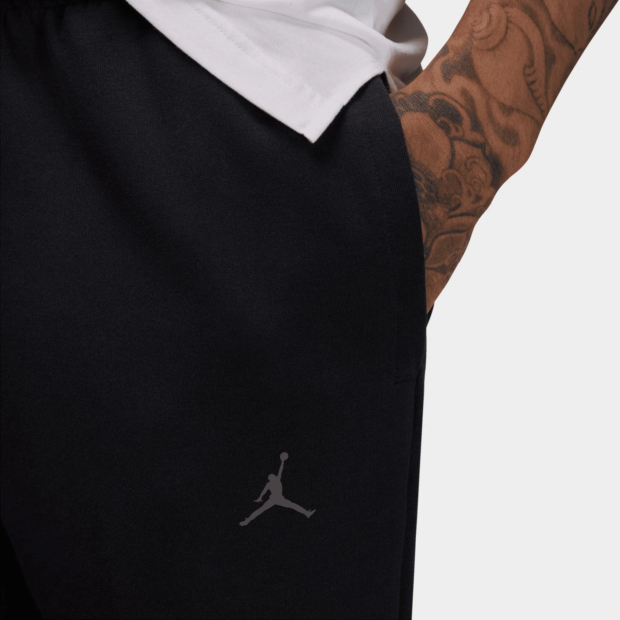 Jordan Dri-FIT Sport Hoop Fleece Joggers Black / White