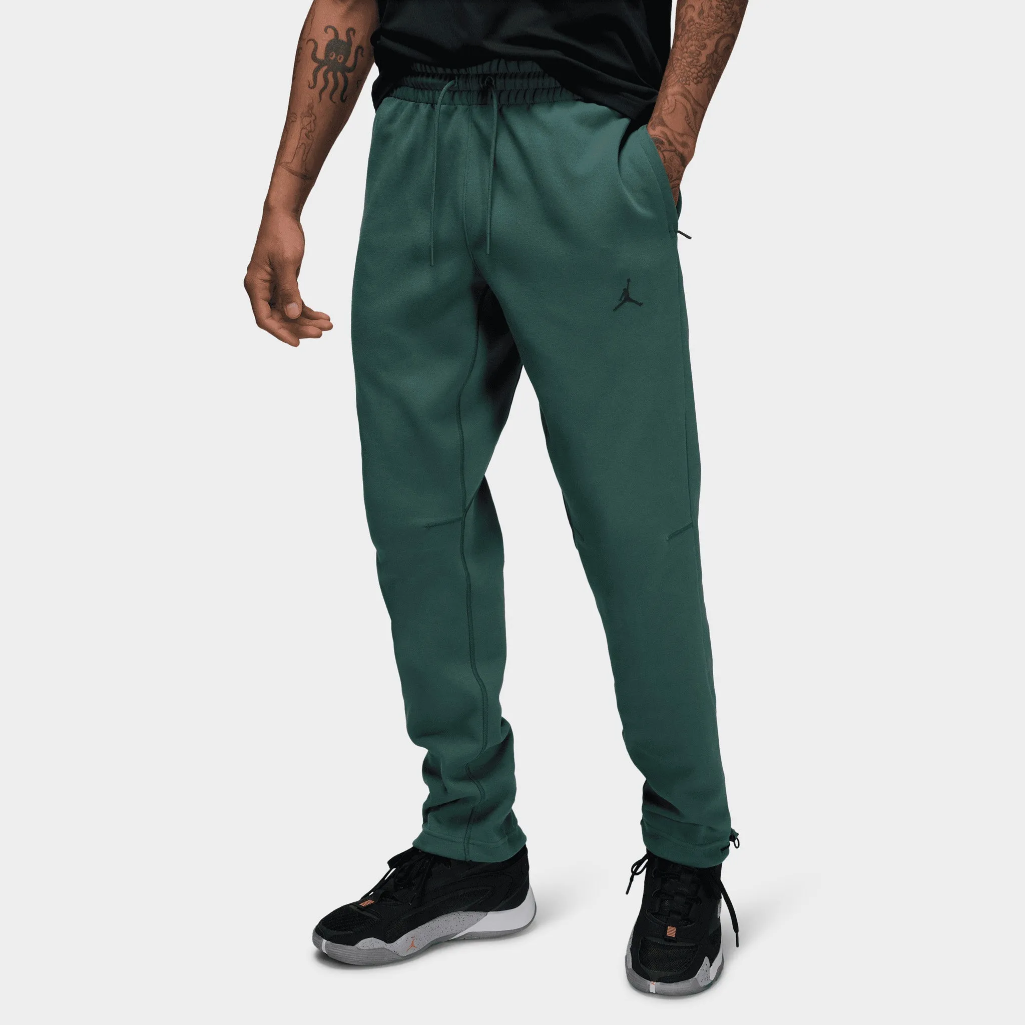 Jordan Dri-FIT Sport Hoop Fleece Joggers Oxidized Green / White