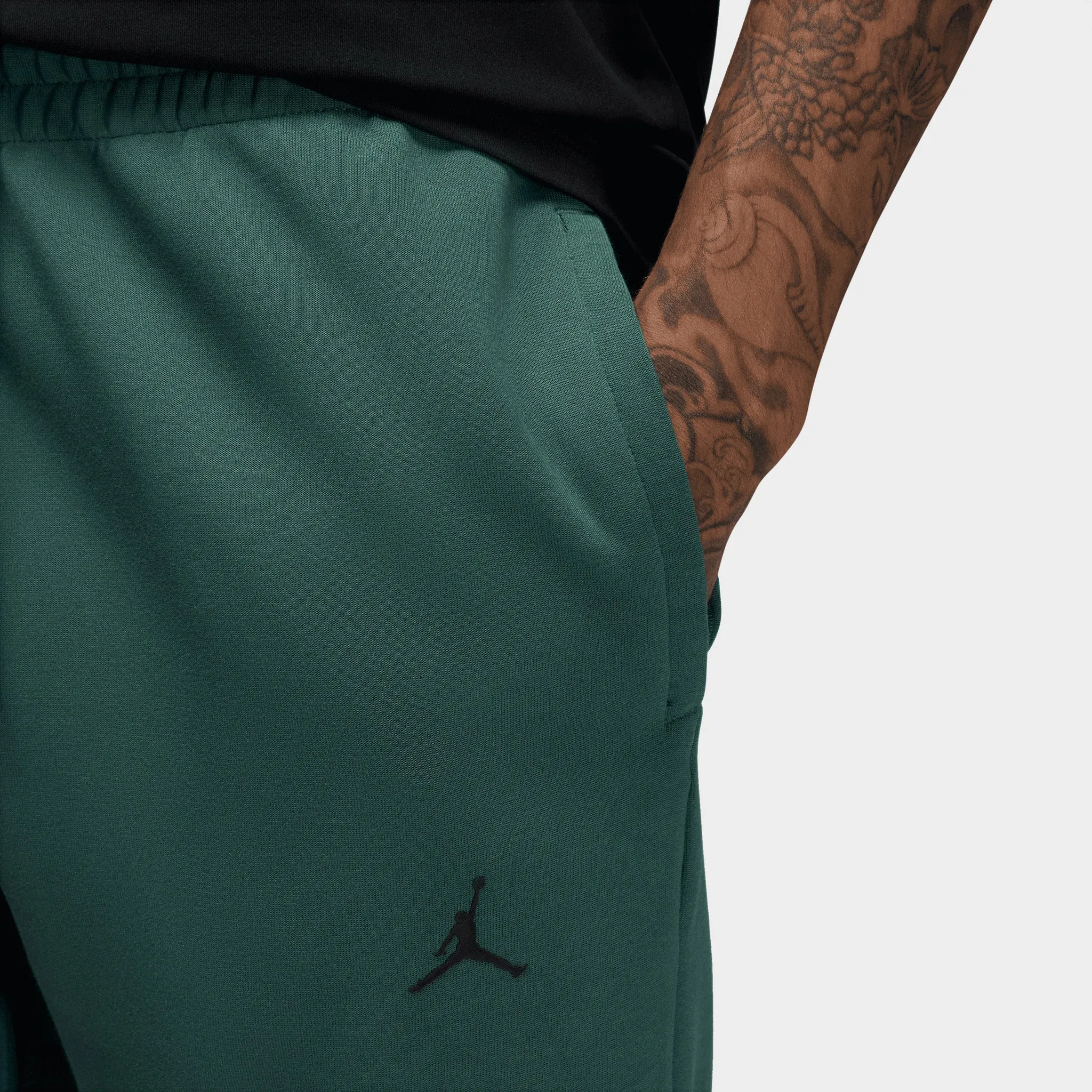 Jordan Dri-FIT Sport Hoop Fleece Joggers Oxidized Green / White