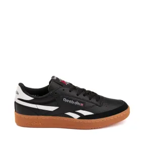 Journeys Mens Reebok Club C Revenge Athletic Shoe - Black / White Gum