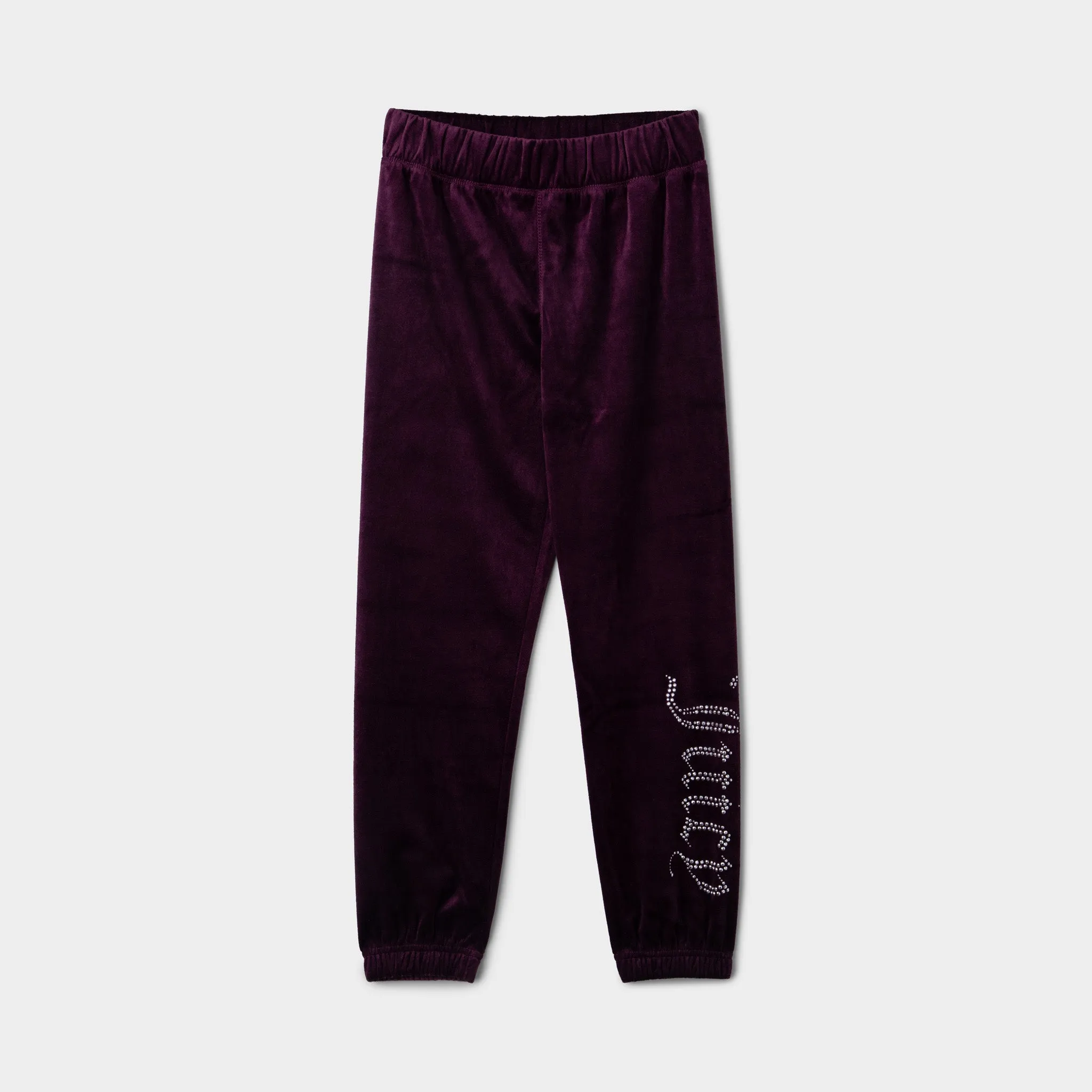 Juicy Couture Junior Girls' Velour Joggers / Winter Bloom