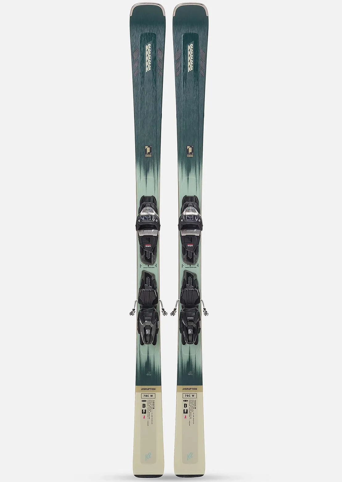 K2 Women's Disruption 78C ER310 Compact Quikclik Ski Kit