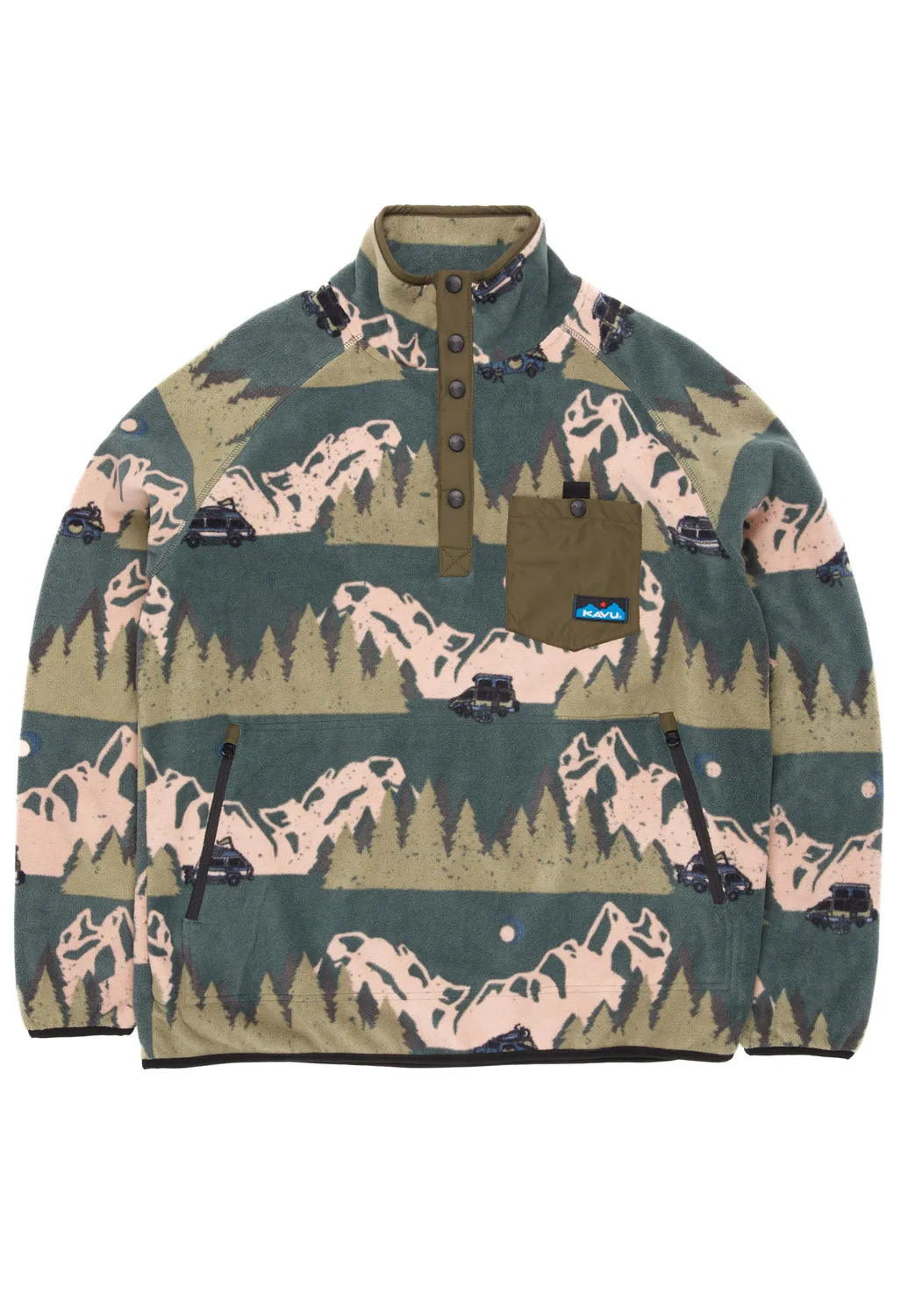 KAVU Men's Teannaway Fleece - Getaway Van