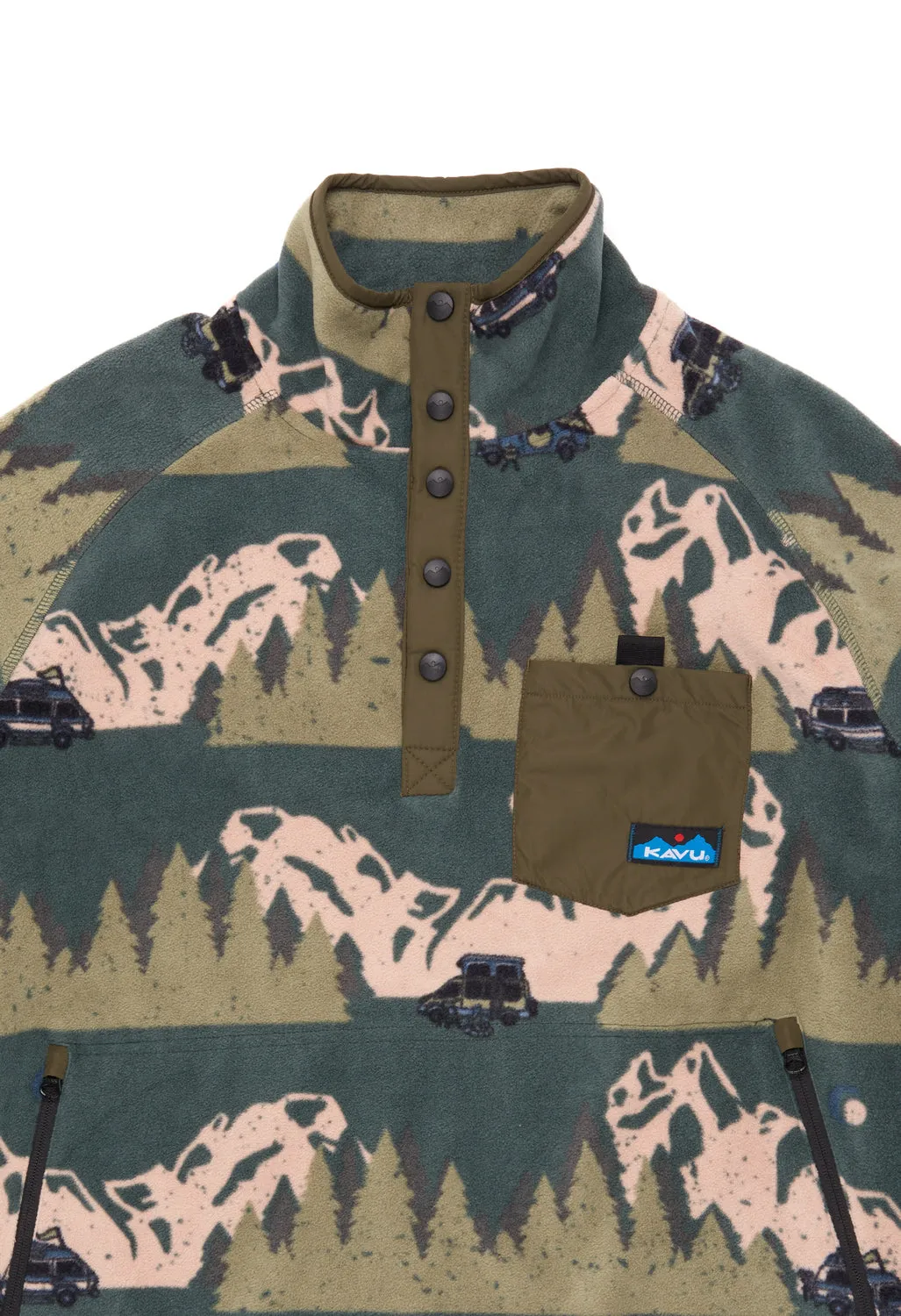 KAVU Men's Teannaway Fleece - Getaway Van