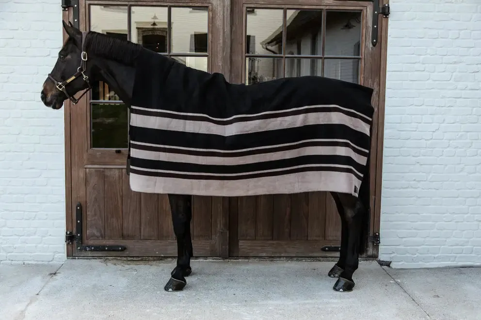 Kentucky SQUARE HEAVY FLEECE STRIPED RUG