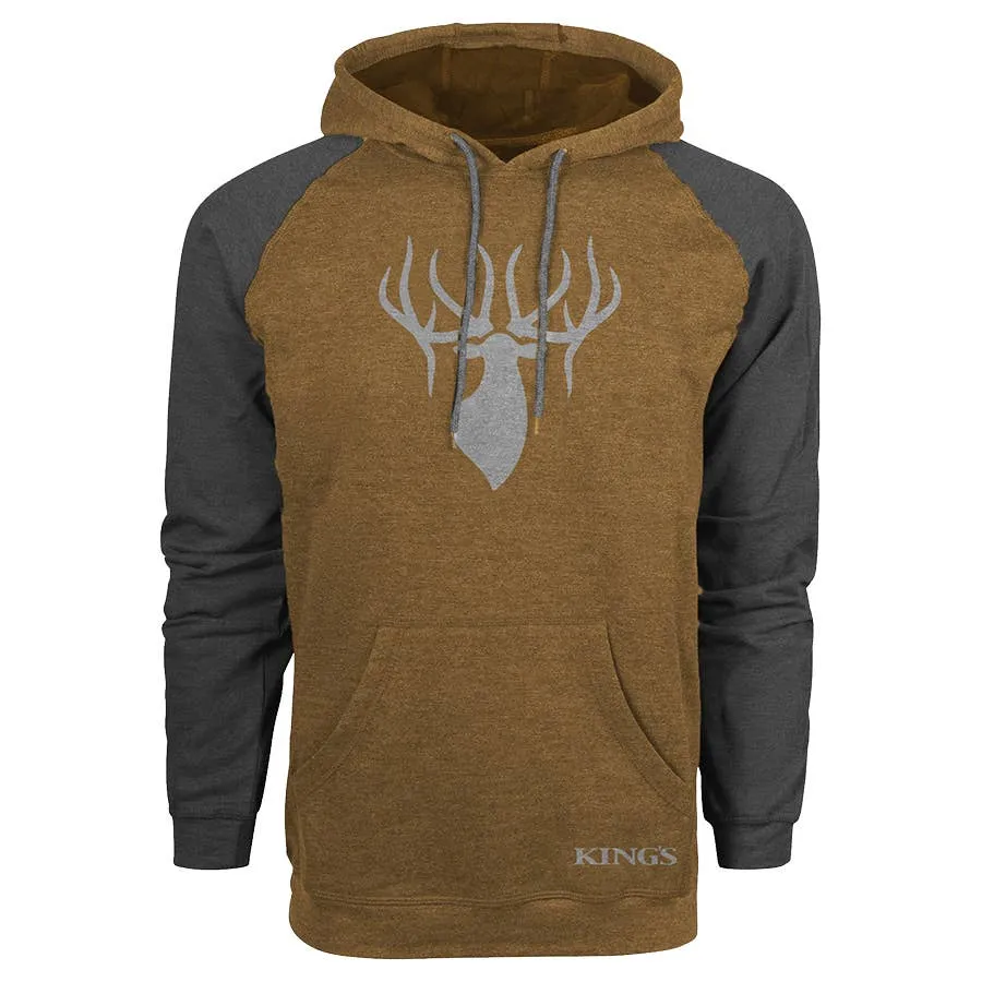 King's Camo Men's Logo Triblend Fleece Hoodie