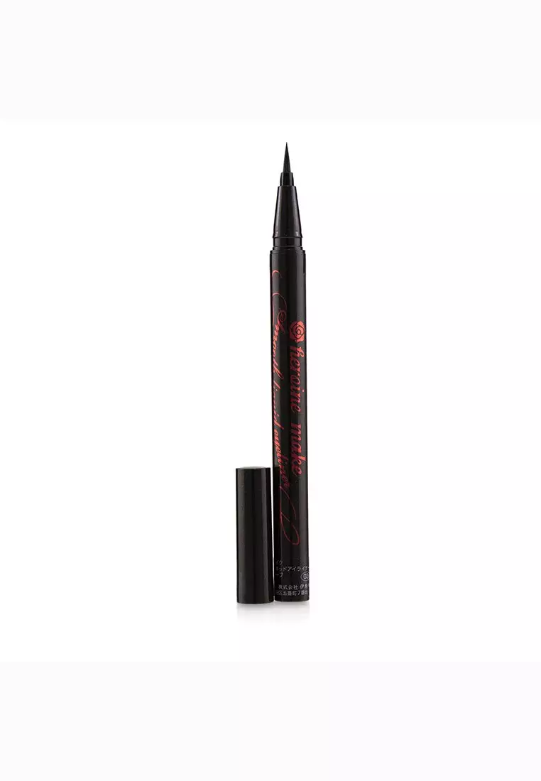 KISS ME KISS ME - Heroine Make Smooth Liquid Eyeliner Waterproof - # 03 Brown Black 0.4ml/0.01oz