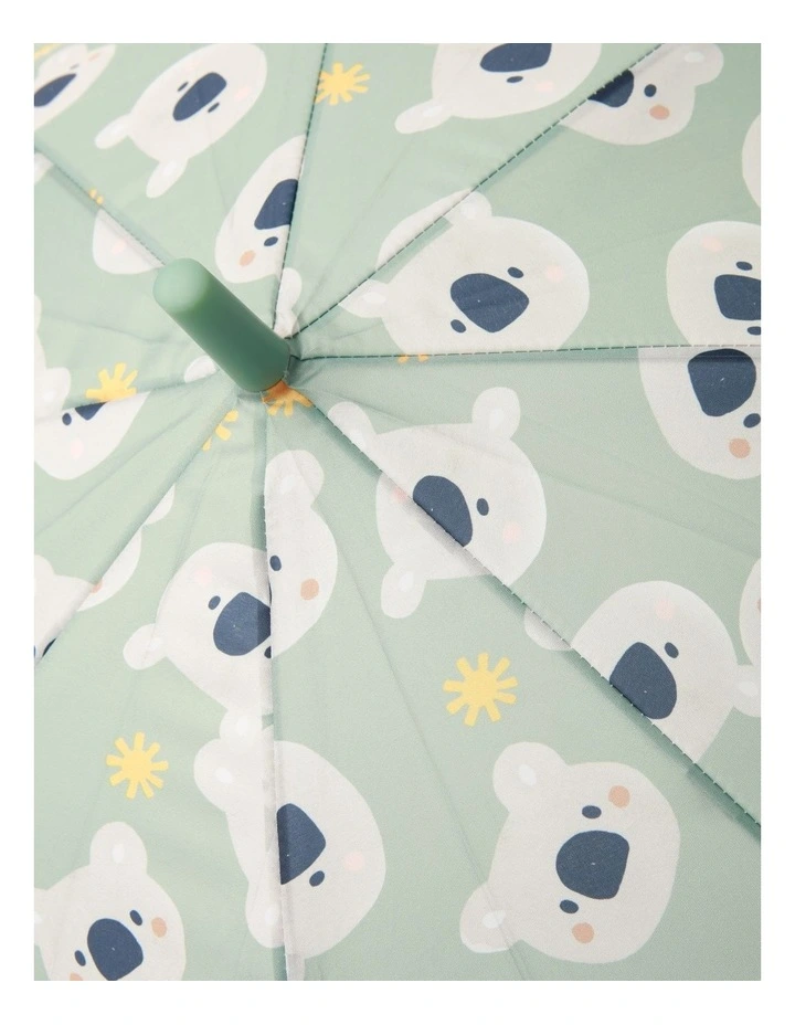 Koala Umbrella In Green