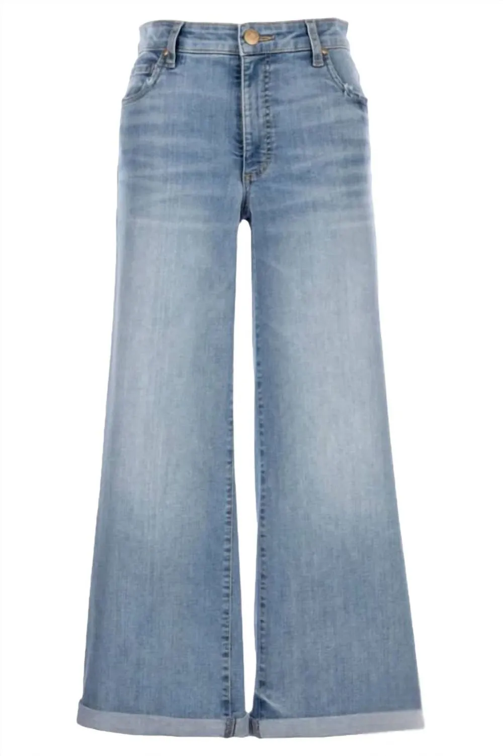 KUT FROM THE KLOTH - Meg Mid Rise Wide Leg Jeans