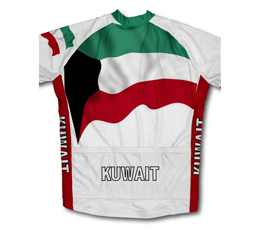 Kuwait Flag Winter Thermal Cycling Jersey