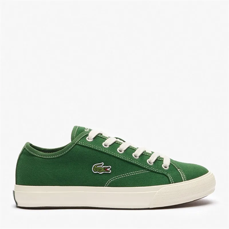 Lacoste Mens Backcourt Trainers Green/Off White