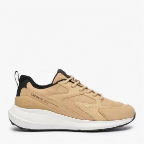 Lacoste Mens L003 Evo Trainers Light Brown/White