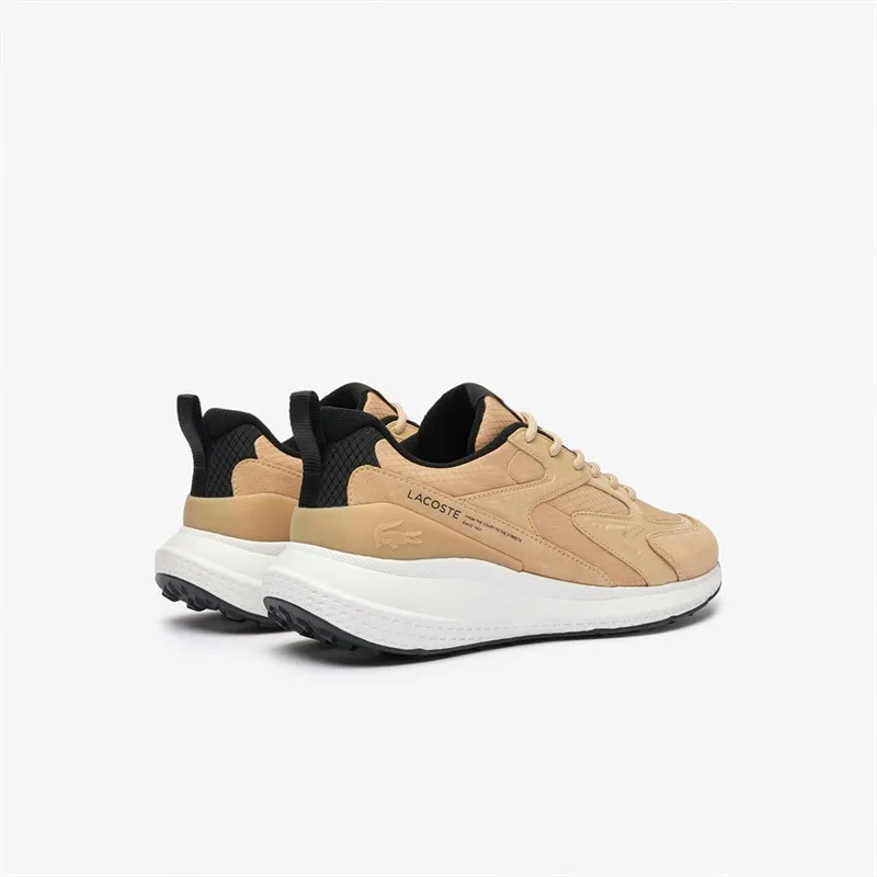 Lacoste Mens L003 Evo Trainers Light Brown/White