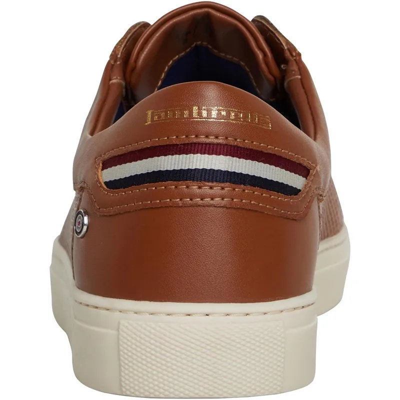 Lambretta Mens Polter Trainers Tan