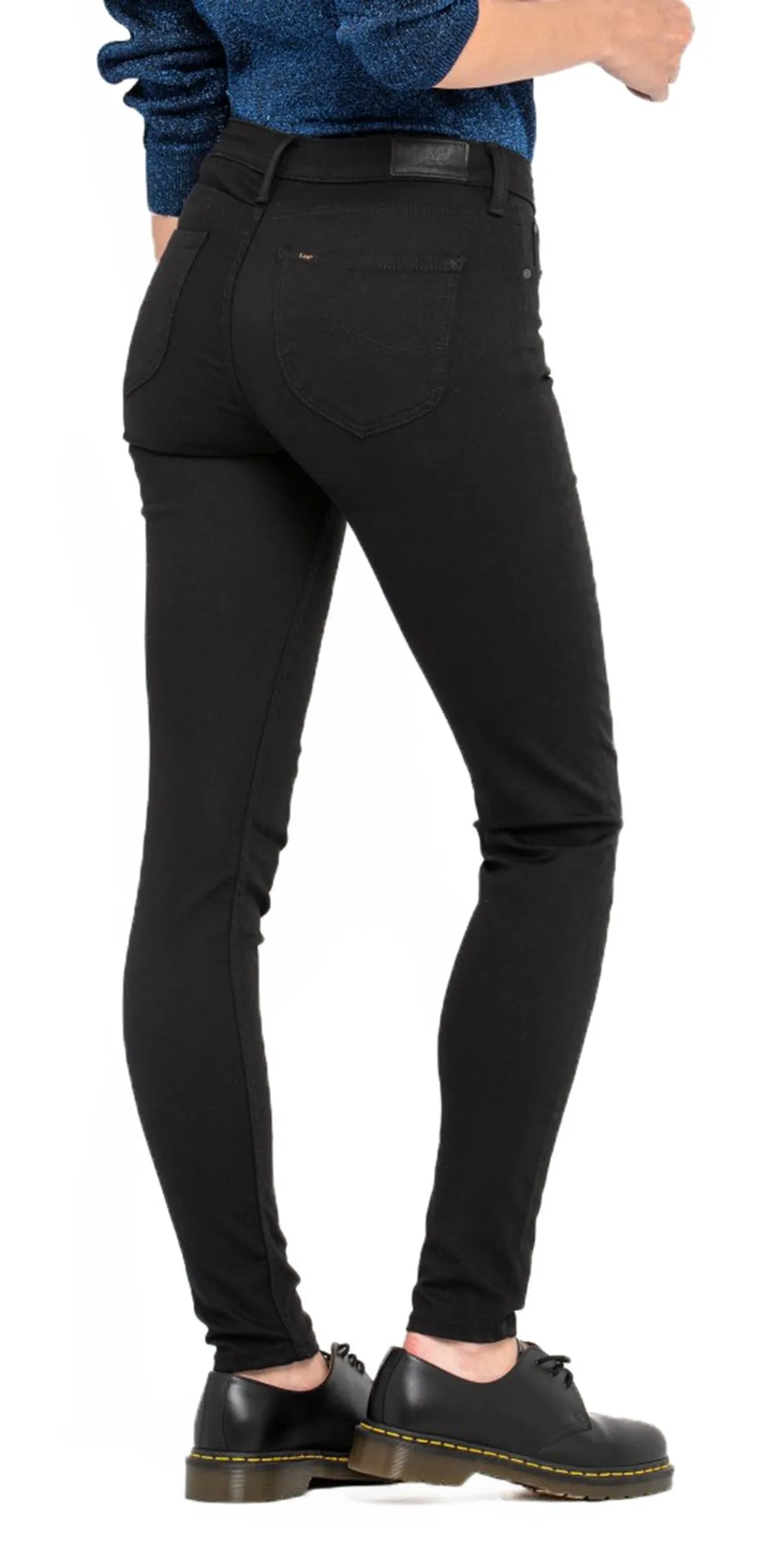 Lee Scarlett Skinny Stretch Jeans Black Rinse