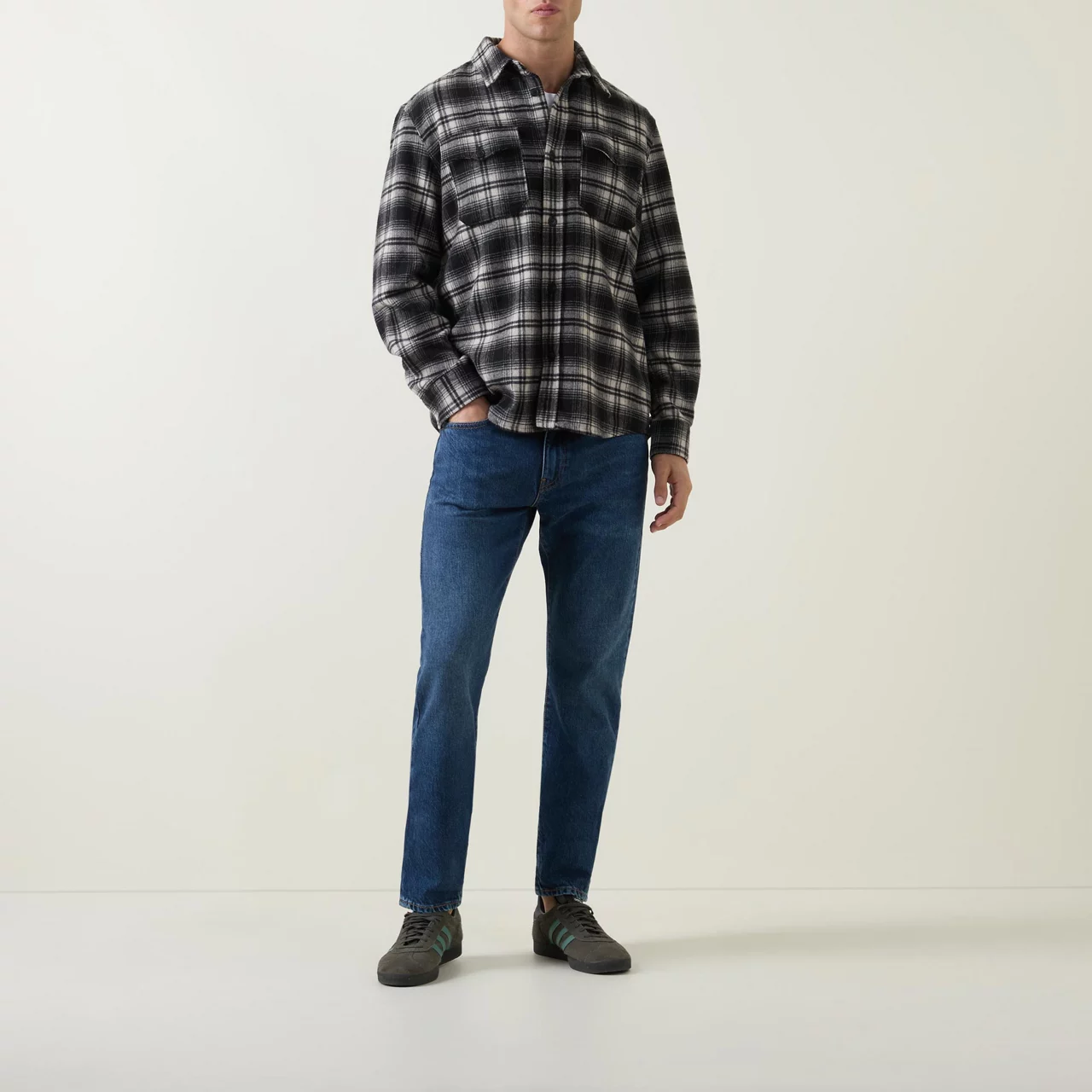 LEVIS 502™ Mid-Rise Tapered Jeans - Dark Wash