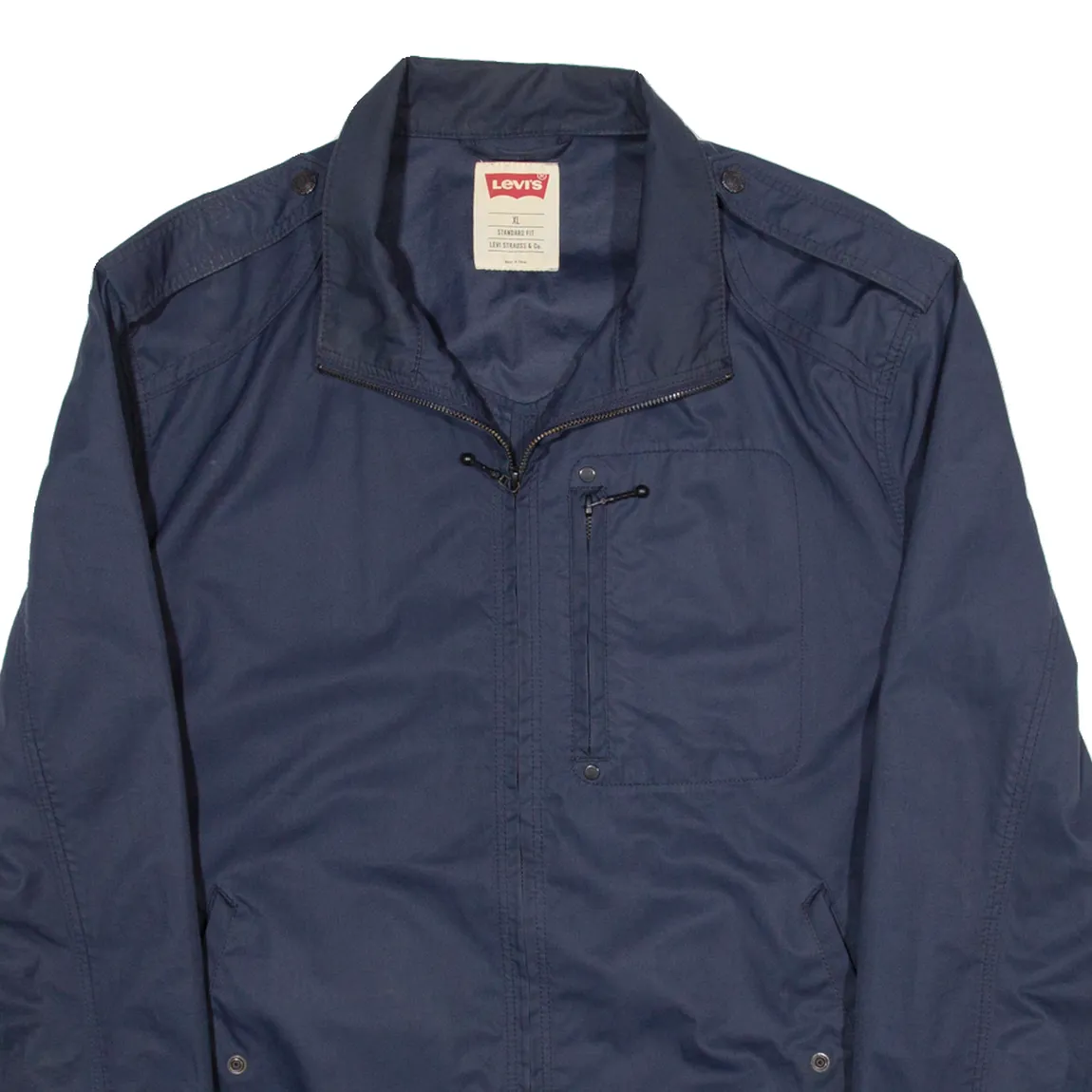 LEVI'S Standard Fit Mens Lined Jacket Blue XL