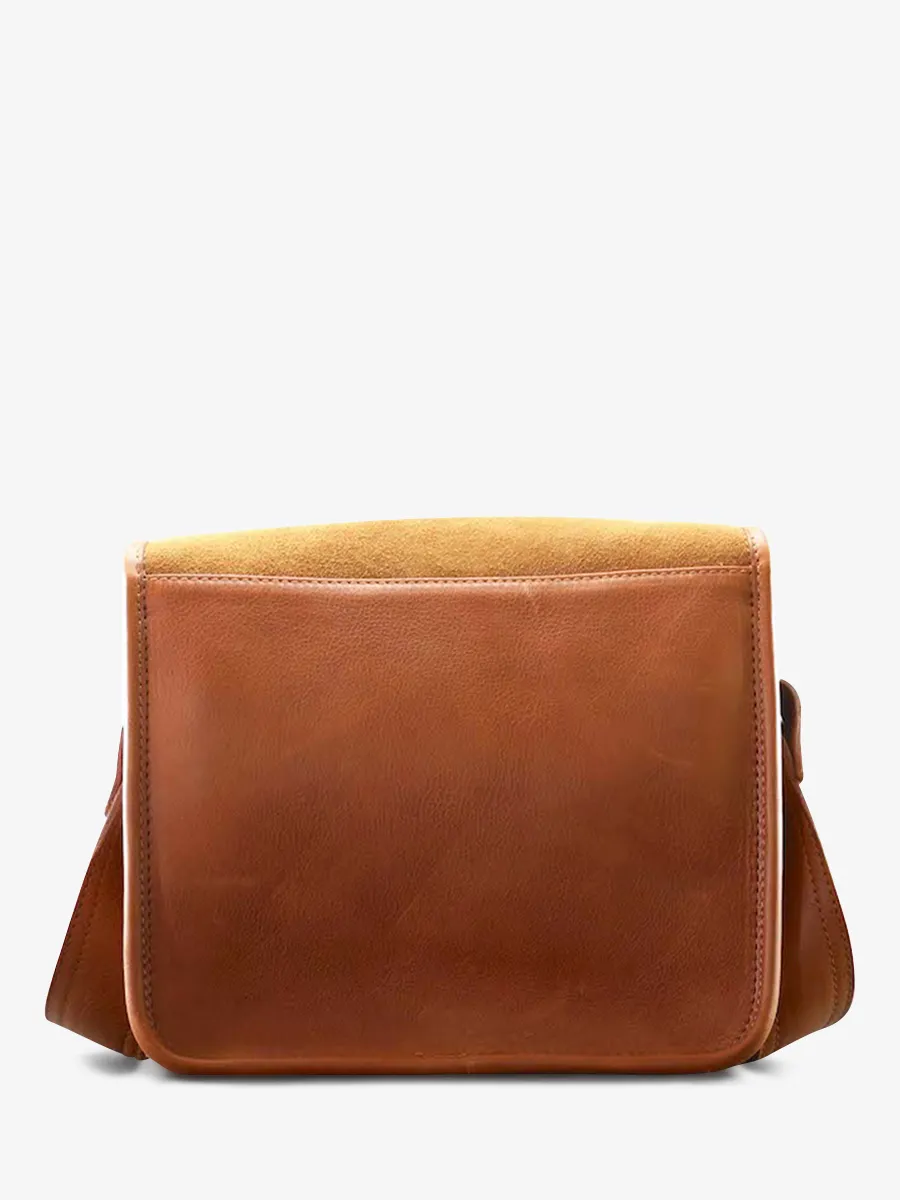 Light Brown Leather Shoulder Bag - LaSacoche S Pampa Light Brown / Caramel | PAUL MARIUS