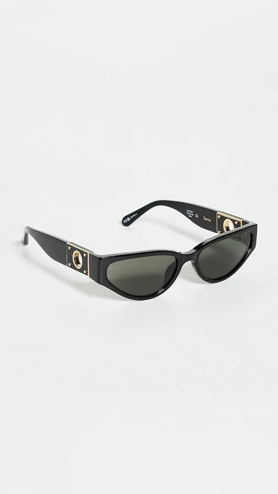 Linda Farrow   Tomie Sunglasses 