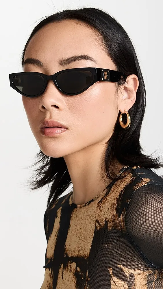 Linda Farrow   Tomie Sunglasses 