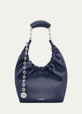 Loewe Squeeze Small Shoulder Bag in Napa Leather