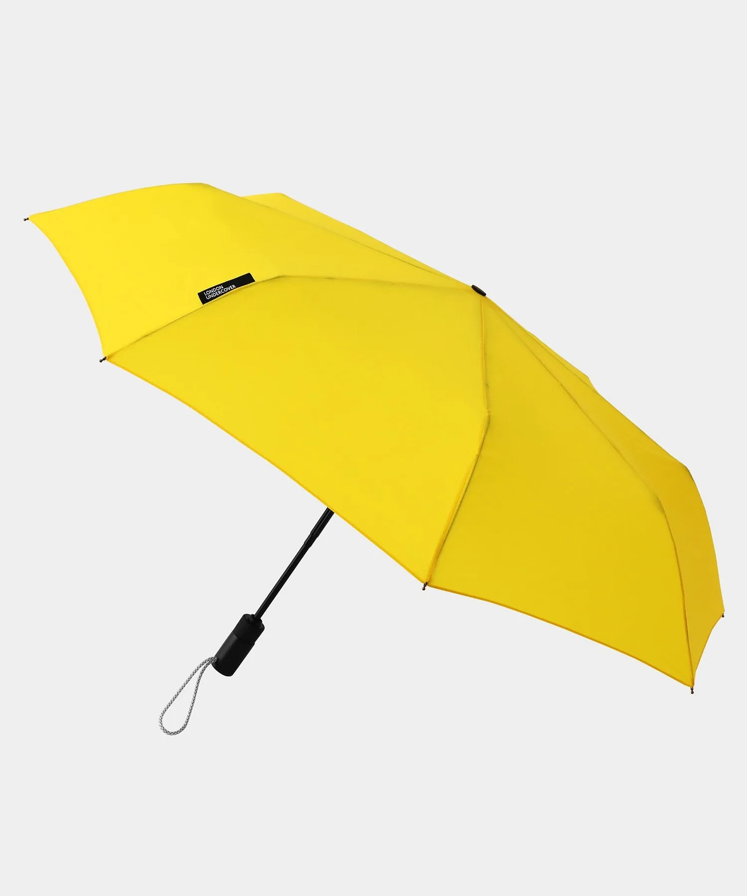 London Undercover Auto-Compact Umbrella in Yellow