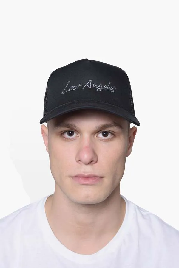 Lost Angeles Hat 2 - Black