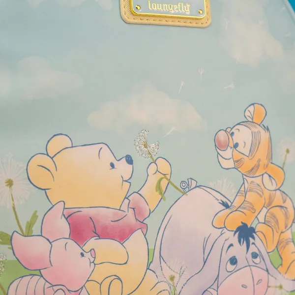 Loungefly x Disney Winnie the Pooh and Friends Pastel Dandelion Fields Mini Backpack