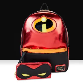 Loungefly x Pixar The Incredibles 20th Anniversary Light Up Cosplay Mini Backpack