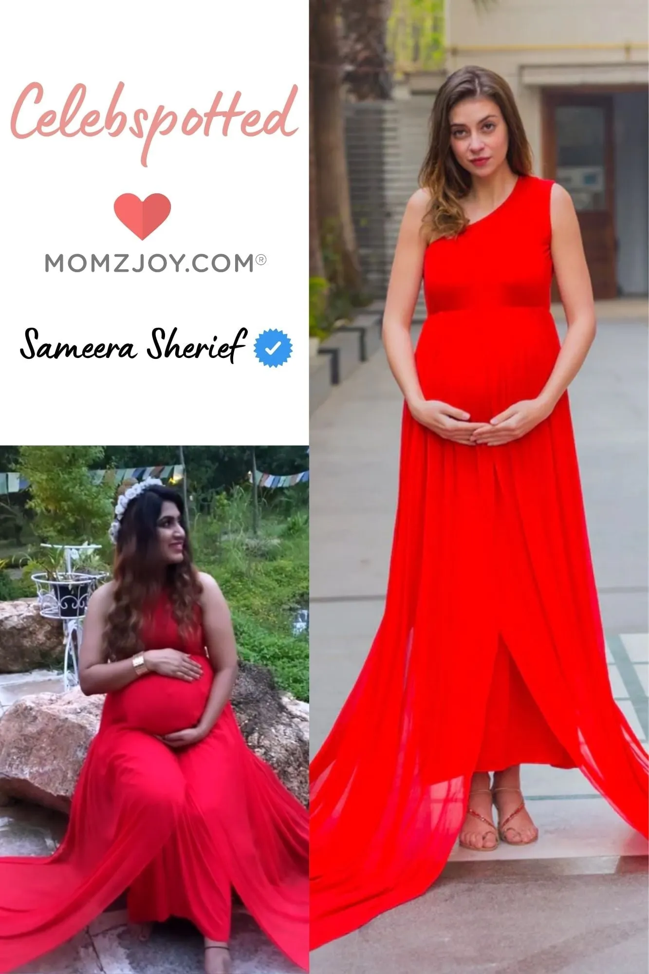 Luxe Candy Trail Maternity Photoshoot Gown