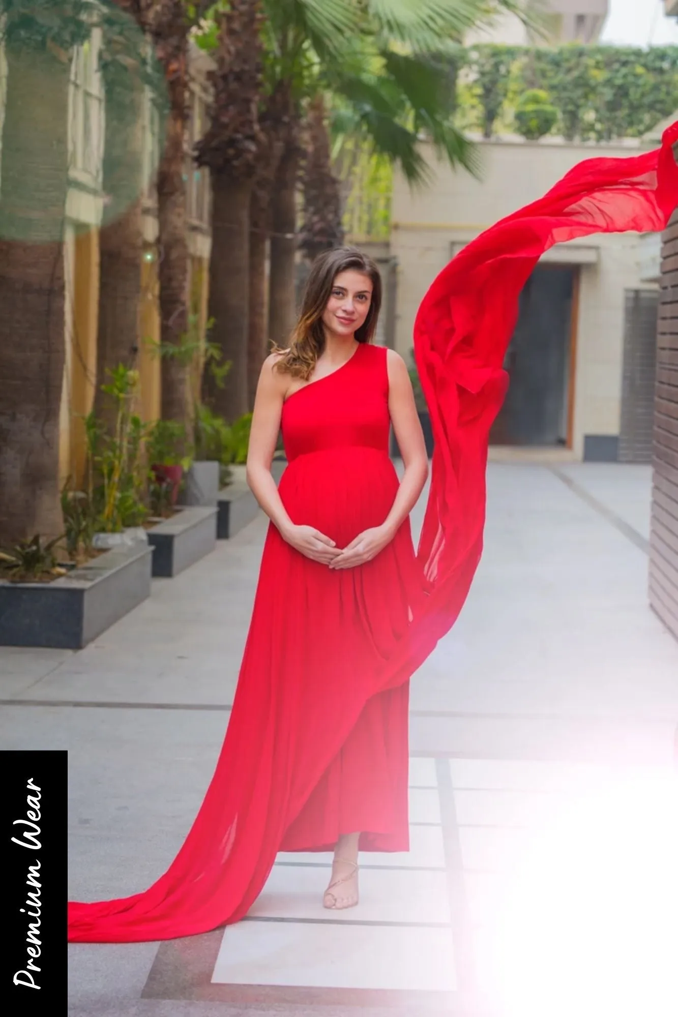 Luxe Candy Trail Maternity Photoshoot Gown