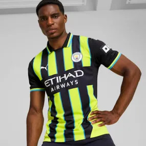 Manchester City 24/25 Away Men's Jersey | New Navy-Yellow Glow | PUMA Manchester City | PUMA 