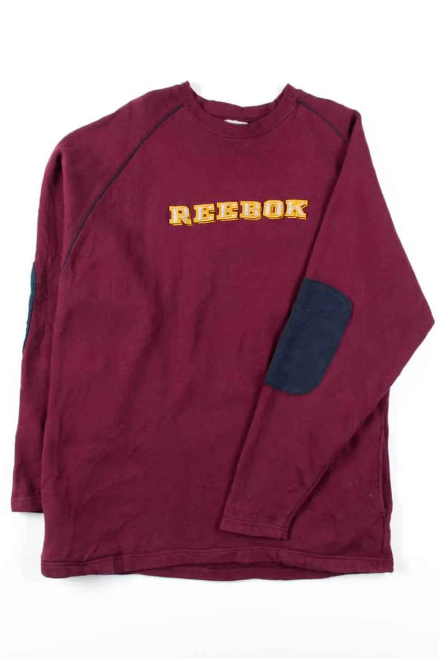 Maroon Reebok Pocket Sweatshirt