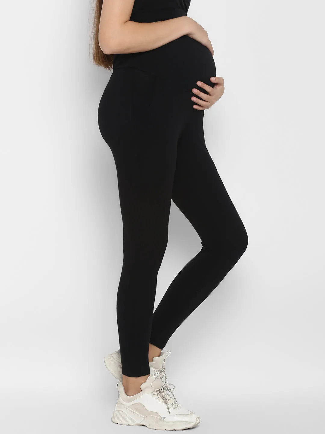 Maternity Leggings- Mustard