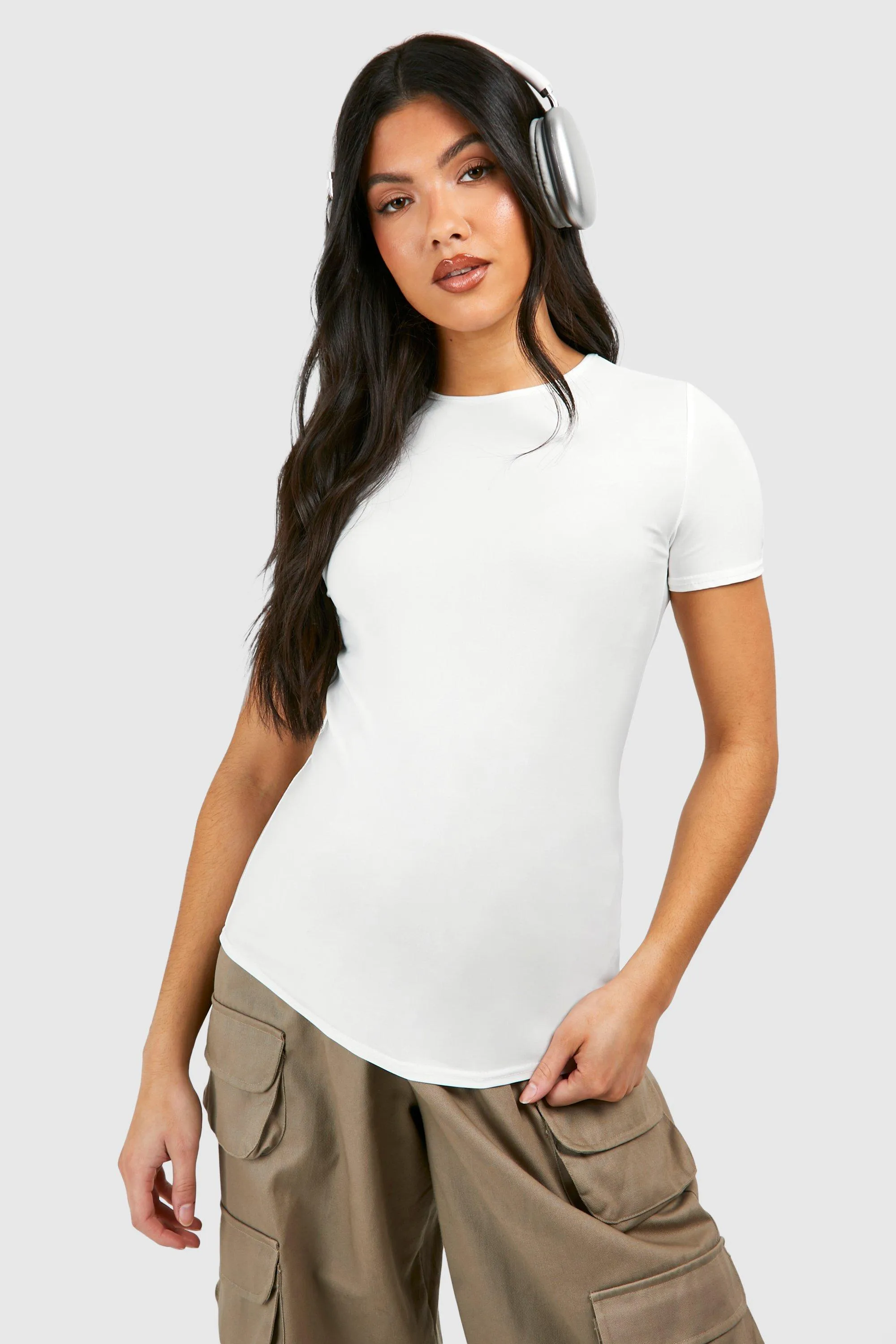 Maternity Soft Touch Crew Neck T-shirt