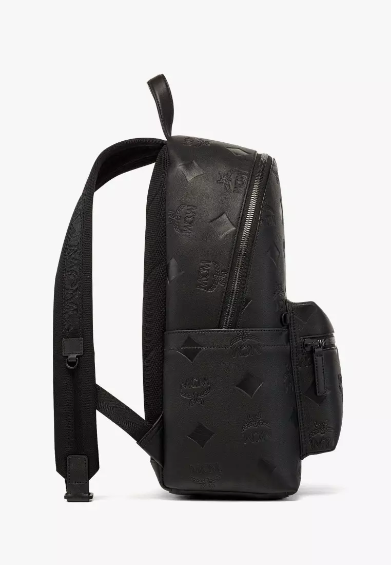 MCM Stark Backpack in Maxi Monogram Leather