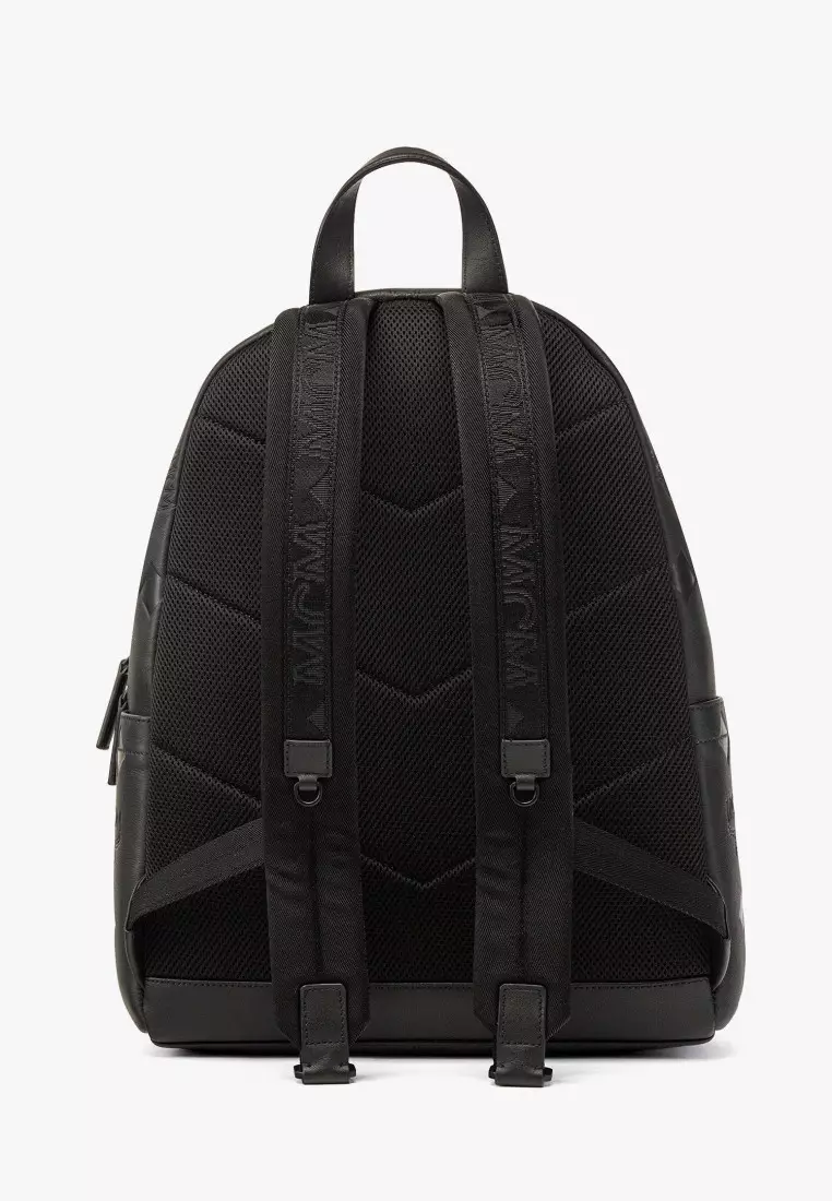 MCM Stark Backpack in Maxi Monogram Leather