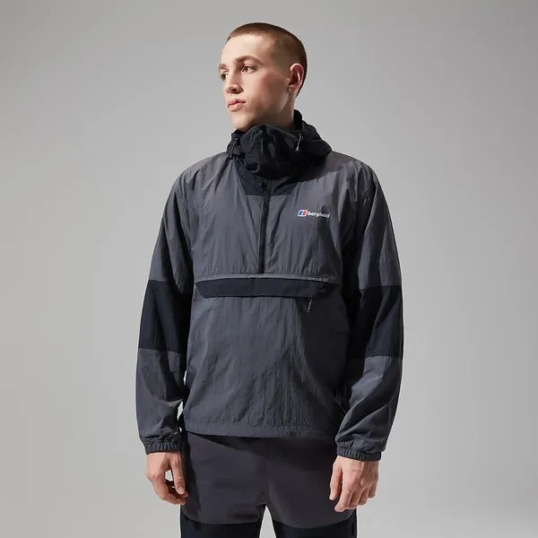 Men's Urban Co-ord Wind Jacket - Grey/Black