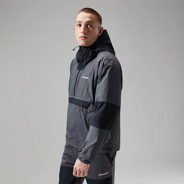 Men's Urban Co-ord Wind Jacket - Grey/Black